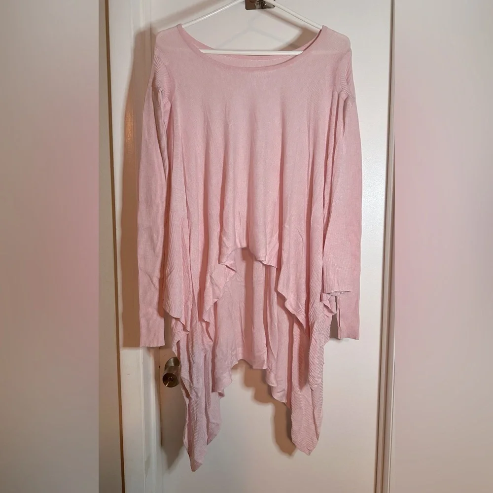 Lululemon Enlightened Pullover Sweater Heathered Blush Quartz Pink